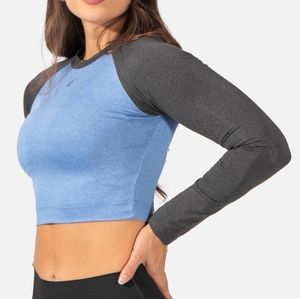Jed North Long Sleeve Crop top size Large